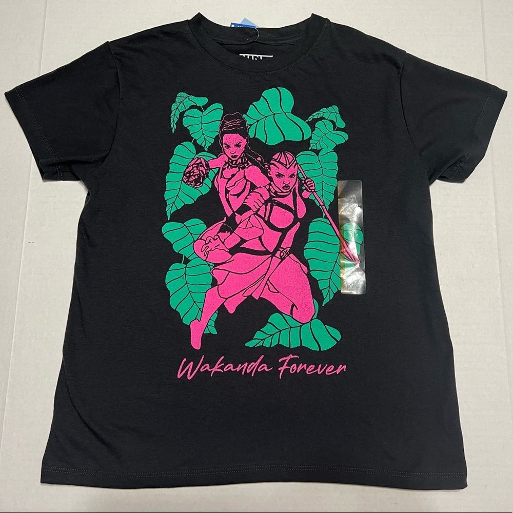 Marvel Avengers Black Panther Wakanda Forever Tee